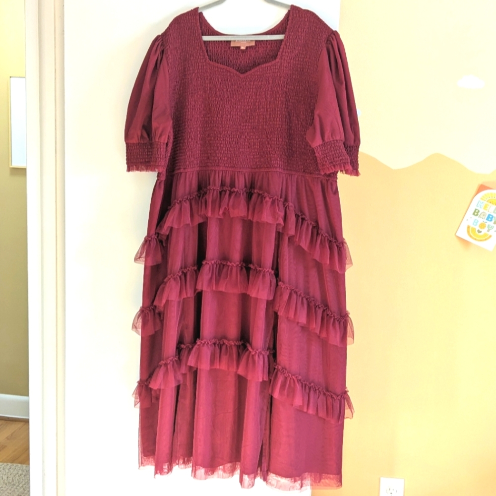 Berry Colored Jessakae Gown